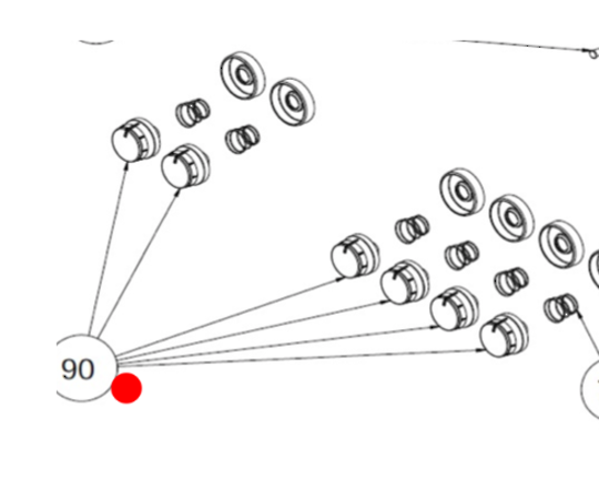 Omega and Everdure Oven Knob UFEE52, UFEE61,***54030