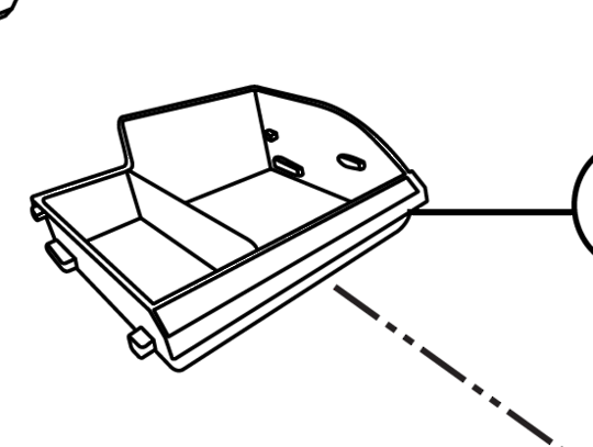 Panasonic Freezer Tray Or Bin Upper NR-BW465,NR-BW415, NRBW415, NRBW465 NO LONGER AVAILABLE