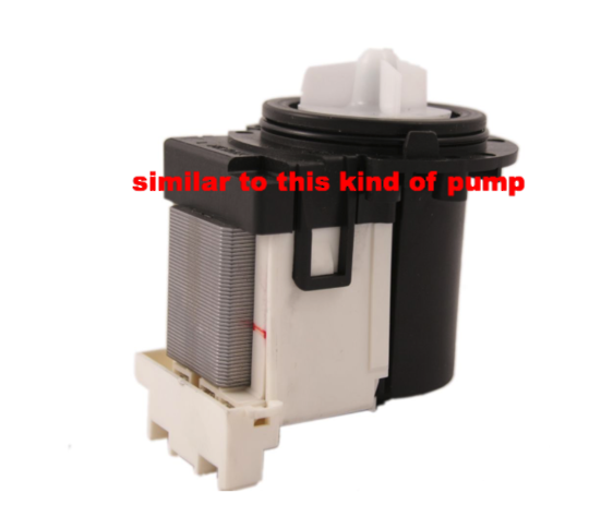 Whirlpool Washing Machine Top Loader Drain Pump WTWE85IG1, WTWE85I