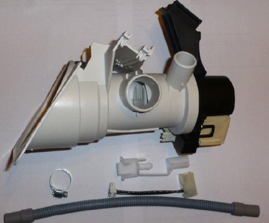 Whirlpool Washing Machine Pump WFS1072AW, WFS1071BW, WFS1071BD, WFS1072AW, WFS1273BW, WFS1273BD, WFS1276AW