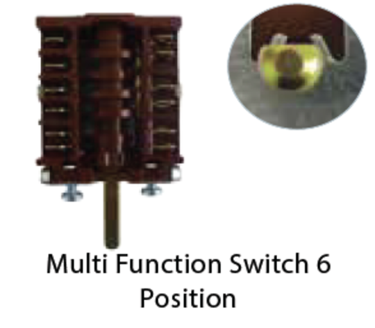 Simpson Atlas 2000 Series Oven Selector Switch Tempest, Vega, Mercury, Colombo Hnz, Colombo, Neptune, Saturn, Gmini, Polaris, a
