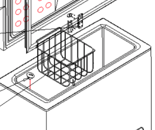 Everdure Freezer Basket ECF142, ECF198SUPL, ECF200, ECF198