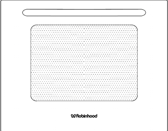 Robinhood Oven Complete Door Including Handle OBP6010T56G