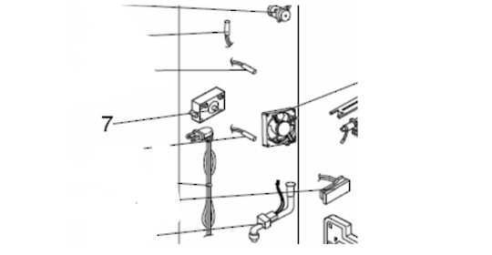 Mitsubishi Fridge Ice Maker Gear Box Assy Gear Box Im MRCU375P
