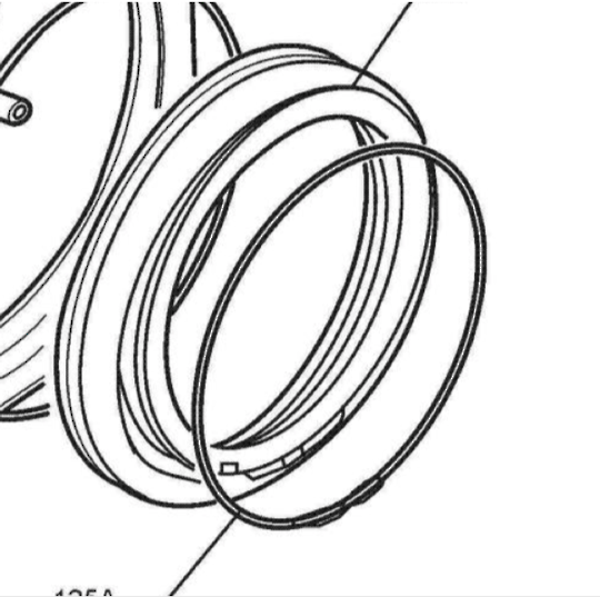 Electrolux Washing Machine Door Seal Gasket EWW14912
