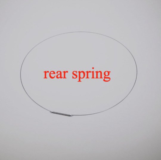 Bosch Washing Machine Door Seal Boot Gasket Rear Spring Clamp WBB24750AU