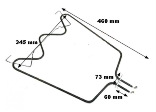 Whirlpool and Ariston Oven Bake Element Lower