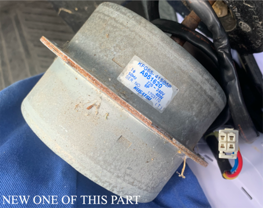 Panasonic Air-Conditioner and Heat Pump Fan Motor