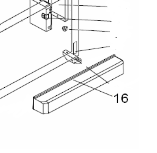 Mitsubishi Fridge Kick Panel Toe Grill Plate