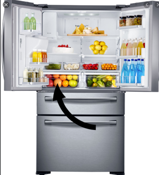 Samsung Fridge Veggie Bin Left Side Side