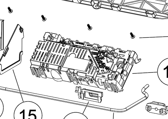 Fisher Paykel Washing Machine Motor Control Module