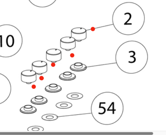 Fisher Paykel Cooktop Knob Assy CG905DWNGACX2, CG905WLPACX2,