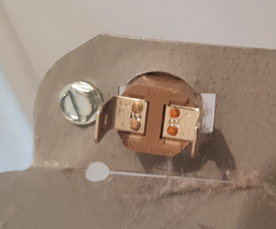 Simpson Westinghouse Electrolux Dryer Cut Out Thermostat,