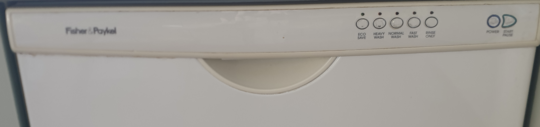 Fisher Paykel Dishwasher Control Panel and Decal White 818S Ww, 87371818S