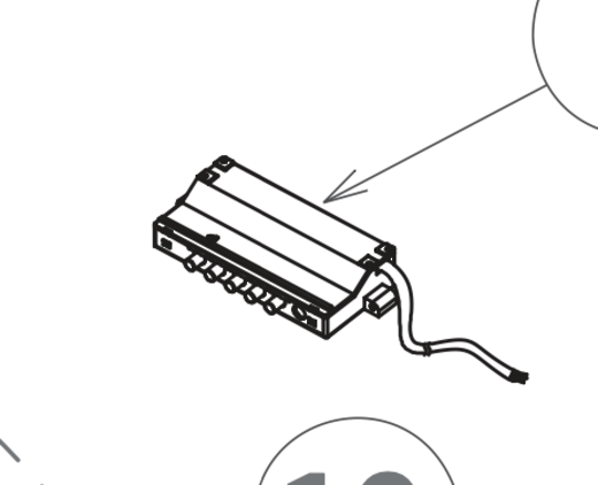 Fisher Paykel Rangehood Switch Assy HC60PLX4, *2539