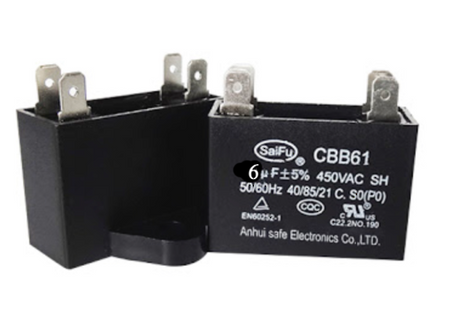 Capacitor Assy 6UF, 6 Uf, CBB61