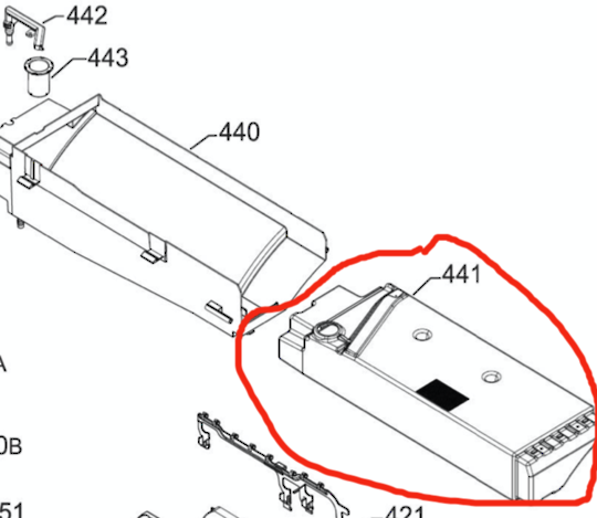 Electrolux Dryer Water Tank EDH3786GDW