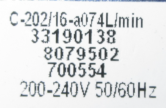 Asko Dishwasher Inlet Valve D5112AU, 41586
