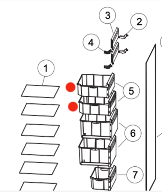 Haier Freezer Draw 4TH Or 5TH From