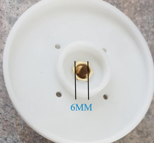 Asko Dishwasher Wash Pump Impeller Diameter 64MM, Height 17MM, Thread 6MM. *8492