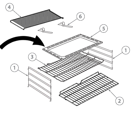 Fisher Paykel Elba Delonghi Oven Shelf Or Bake Tray