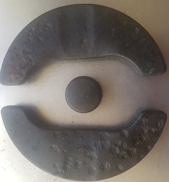 Ariston Indezit Cap Burner Semi Raid Medium