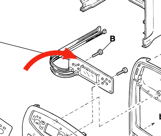 MJ-E26VX-A1 Pcb Display Control