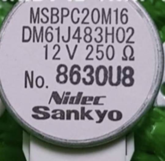 Mitsubishi Heat Pump Aircon Vane Motor