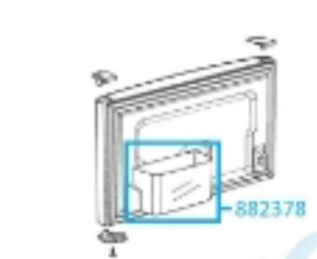 Elba Fisher Paykel Fridge Freezer Door Shelf/Bin