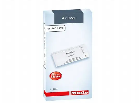 Miele Vacuum Air Clean Filter 3 Pack
