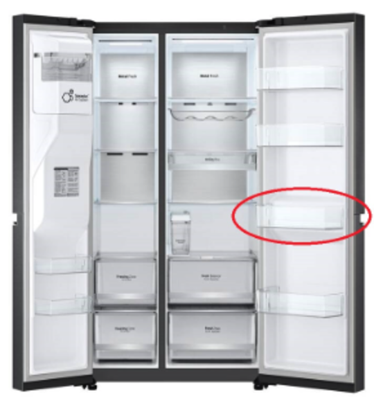 LG Fridge Door Basket / Shelf 241B