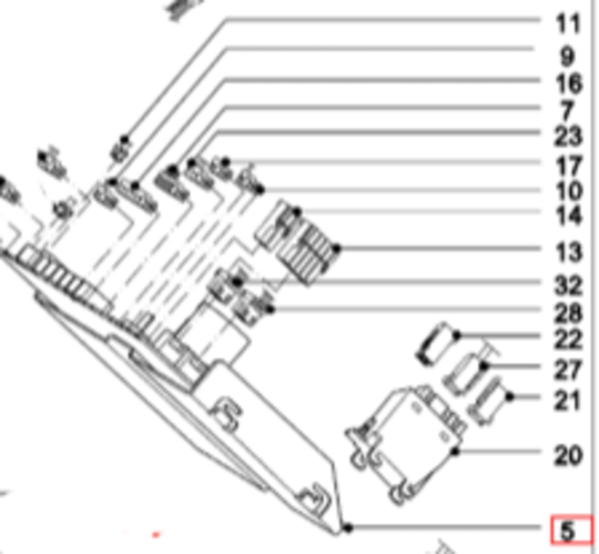 Miele Washing Machine Power Control Unit Pcb