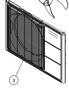 Fujitsu Air Conditioner Out Door Front Panel