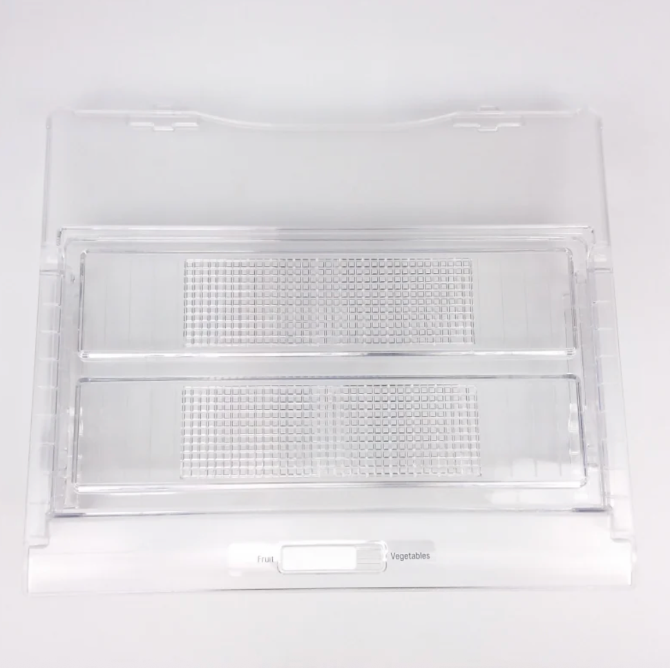 LG Fridge Veggie Bin Cover Assembly ACQ86895604 GT-279MWL GT-279WDC Without Sliding Botton