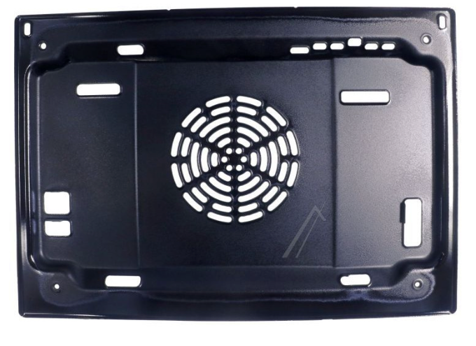 Bosch Oven Fan Motor Cover / Hot-Air Guide Plate Ecolyse Enamelled – Genuine Bosch Part