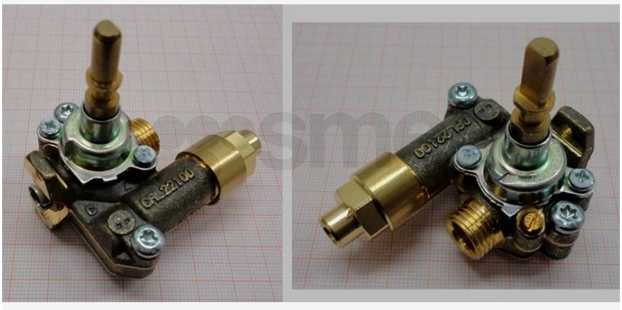 Smeg Cooktop Gas Tap PVS750BE PVS750NL PVS750NL PVA750 0.63 WOK Burner