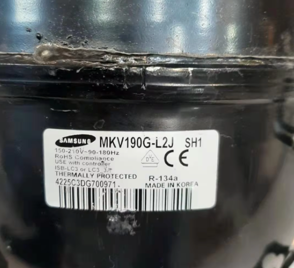 Samsung Fridge Compressor Bldc MKV190GL2J/SH1 MKV190G L2J SH1