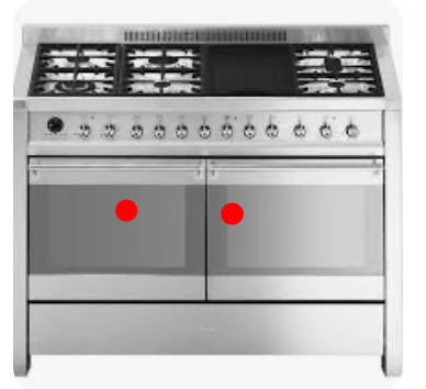 Smeg Oven Inner Glass A4-5 Left Or Right Side