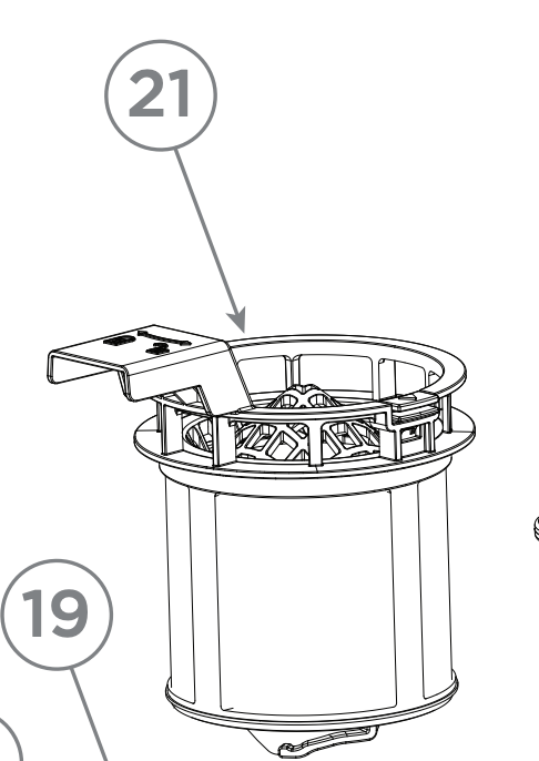Fisher & Paykel Haier Dishwasher Mesh and cone Filter Assembly