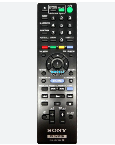 TV Remote Control RM-ADP120 for BDV-N7200W – Suitable for Sony