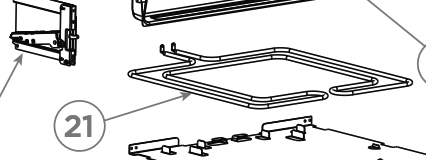 Haier Oven Element Lower Bake - HWO60S7EX4