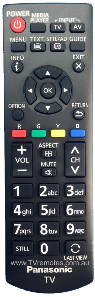 Panasonic Tv Remote Controler TZZ