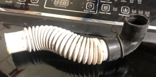 Whirlpool Washing Machine Top Loader Hose Pump To Tcc-Assy, G62, WTWE85IG1, WTWE85I