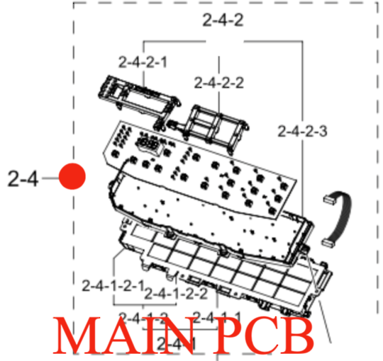 Samsung Washing Machine Main Pcb Controller for