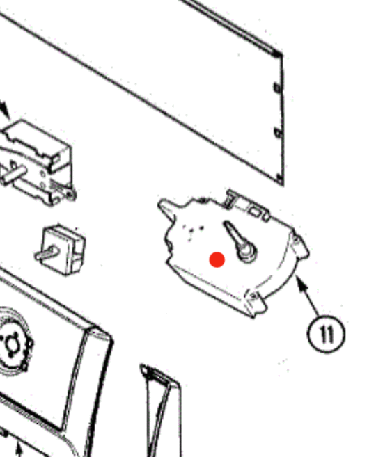 Whirlpool Washing Machine Timer PAV3300AGW, WP21001899 No Longer Available