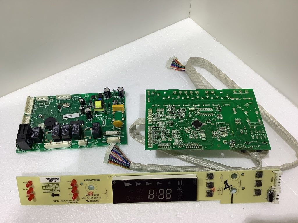 Omega Dishwasher Pcb Main and Display Kit ODW707XB, ODW704WB ODW704XB ODW707XB