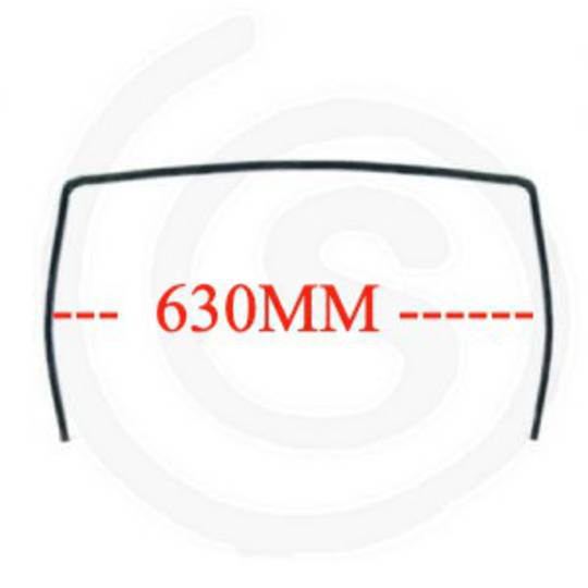 Ilve Oven Door Seal Gasket 3 Sided 5 Pins, 630MM X 330MM, *9422