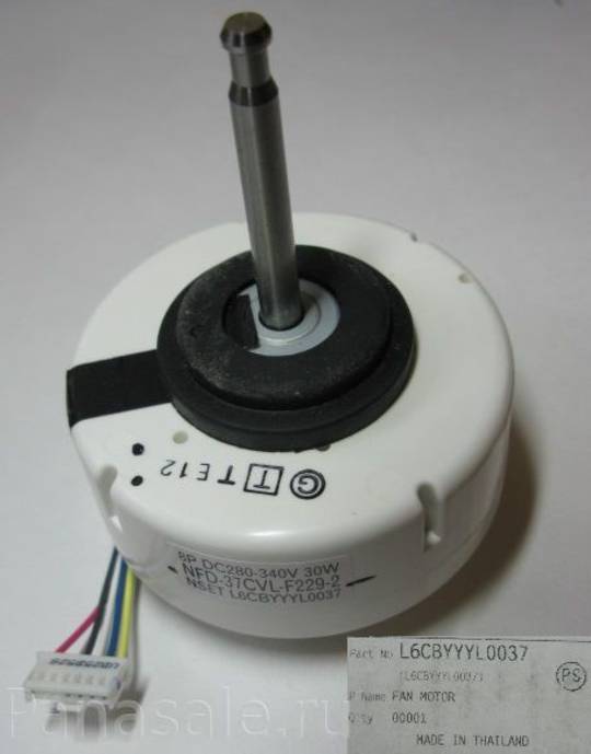 Panasonic Air-Condition and Heat Pump Dc Fan Motor Indoor CS-E7PKR, CS-E9PKR, CS-E12PKR, CS-E15PKR , 7628AC