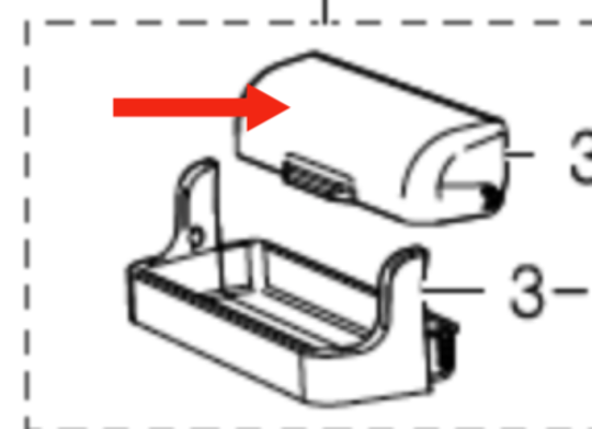Samsung Fridge Top Shelf Cover SRS585HDIS, SRS600NLS,