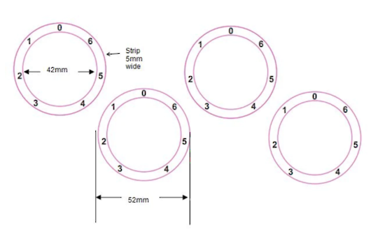 Oven Control Panel Decal Sticker Symbols Label